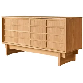 Tikamoon Sideboard Miu 135 cm Beige