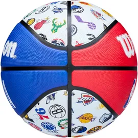 Wilson Basketball Rot/Weiß/Blau 7