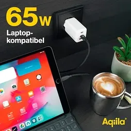 aqiila Chargebird 67W USB-A, 2x USB-C Ladeadapter W3 weiß