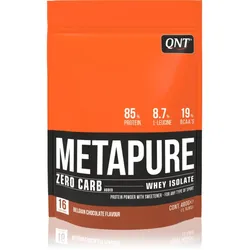 QNT Zero Carb Metapure Protein mit Aminosäuren Geschmack Belgian Chocolate 480 g