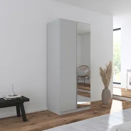 OTTO home Drehtürenschrank AGORDO 91 x 210 x 54 cm Grau