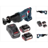 Bosch GSA 18 V-Li ohne Akku inkl. 2 x 4,0 Ah + Ladegerät