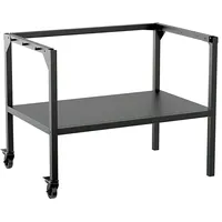 cozze Grillwagen 71 x 90 x 60 cm Stahl Schwarz