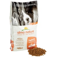 Almo Nature 2x12kg Lachs Reis, Medium Almo Nature Holistic Hundefutter trocken