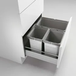 Cox® Box 275 S/600-3, Abfallsammler für vorhandene Auszüge, hellgrau
