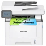 PANTUM BM5220ADW Laserdrucker multifunktionsgerät mit Scanner und kopierer, Schwarz-Weiß, 42 ppm, Automatischer Duplexdruck, Drucker WLAN, A4, Inklusive 3000-Seiten-Starter-Toner
