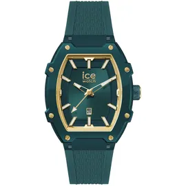 ICE-Watch ICE boliday Verdigris Plastic - Grüne Damenuhr mit Silikonarmband - 023996