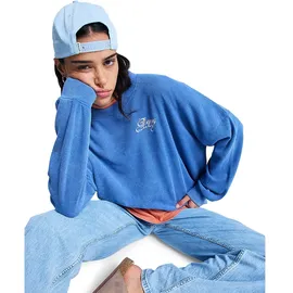 Roxy Eastside Midweight - Longsleeve - Frauen - L - Blau. - L