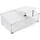 LINDER EXCLUSIV Frühbeet Gewächshaus Alu HKP 4 mm 1,20 x 0,80 x 0,40 m