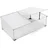 LINDER EXCLUSIV Frühbeet Gewächshaus Alu HKP 4 mm 1,20 x 0,80 x 0,40 m