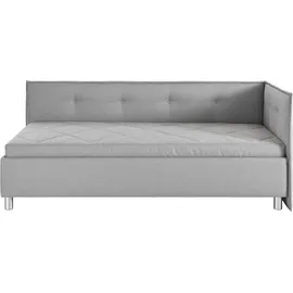 MAINTAL Polsterliege 100 x 200 cm Grau