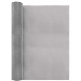 vidaXL Maschendrahtzaun 40 x 1000 cm Edelstahl/Silber
