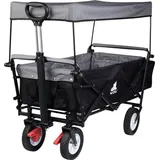Famanu Trolley mit Dach - Antrazit - Faltbar, Max. 80 kg