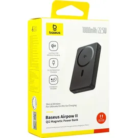 Baseus Airpow 10.000mAh, 22.5W, schwarz