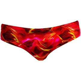 Funky Trunks Classic Brief Saucy Sonar Rot S