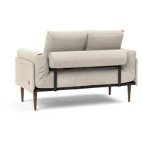 INNOVATION LIVING Schlafsofa Rollo Styletto Cord Weiß Ivory