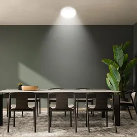 Briloner LED Deckenleuchte 1 rund weiß