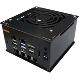 Odroid H4-CASE 2 SBC-Gehäuse Schwarz