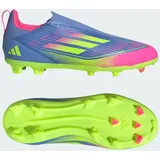Adidas F50 League Laceless FG/MG Blue Fusion / Lucid Lemon / Lucid Pink 28