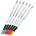 mit Bleistift mehrfarbig