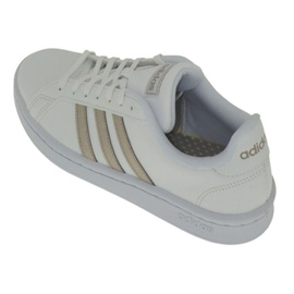 adidas Grand Court cloud white/platinum metallic/cloud white 36