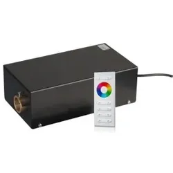 Brumberg 48202082 LED-RGB+W-Faser-Projektor 8 W, mit Funkfernbedienung, Innendurchmesser der Konn