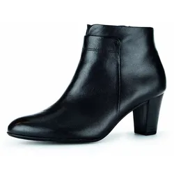 Stiefelette GABOR "Nizza", Damen, Gr. 41, schwarz, Nappaleder, unifarben, elegant, Schuhe, mit Innenreißverschluss
