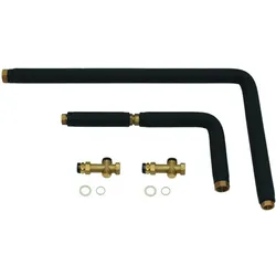 Vaillant ecoVIT Kessel-Anschlussverrohrung 305951 starr, Vor/Rücklauf G1, rechts/links, wärmegedämmt