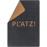 David Fussenegger Hundedecke Platz 90 x 70 cm grau