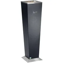 VAR Ascher H 110 mit Aschereinsatz antik-silber