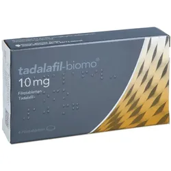 Tadalafil-biomo 10 mg Filmtabletten 4 St