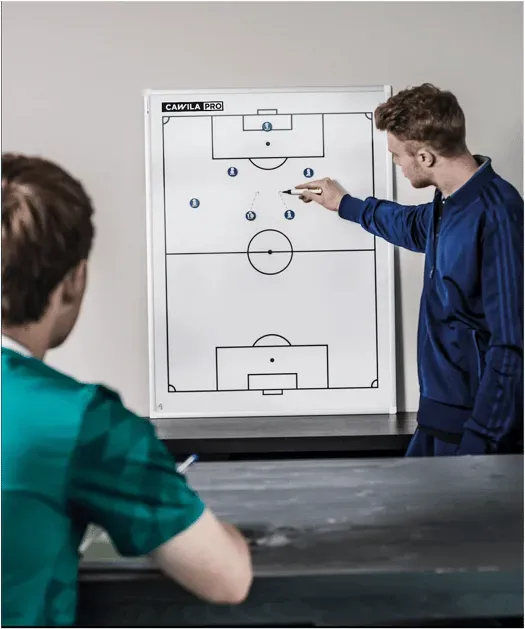 Cawila PRO Fussball Taktiktafel TC 60x90cm