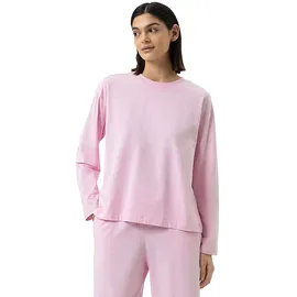 MEY Solid Love Pyjama-Oberteil Rosa XL