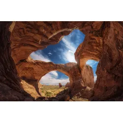 Fototapete PAPERMOON "Photo-Art JUAN PABLO DE, DOPPELBOGEN", bunt, B:2,50m L:1,86m, Vlies, Tapeten