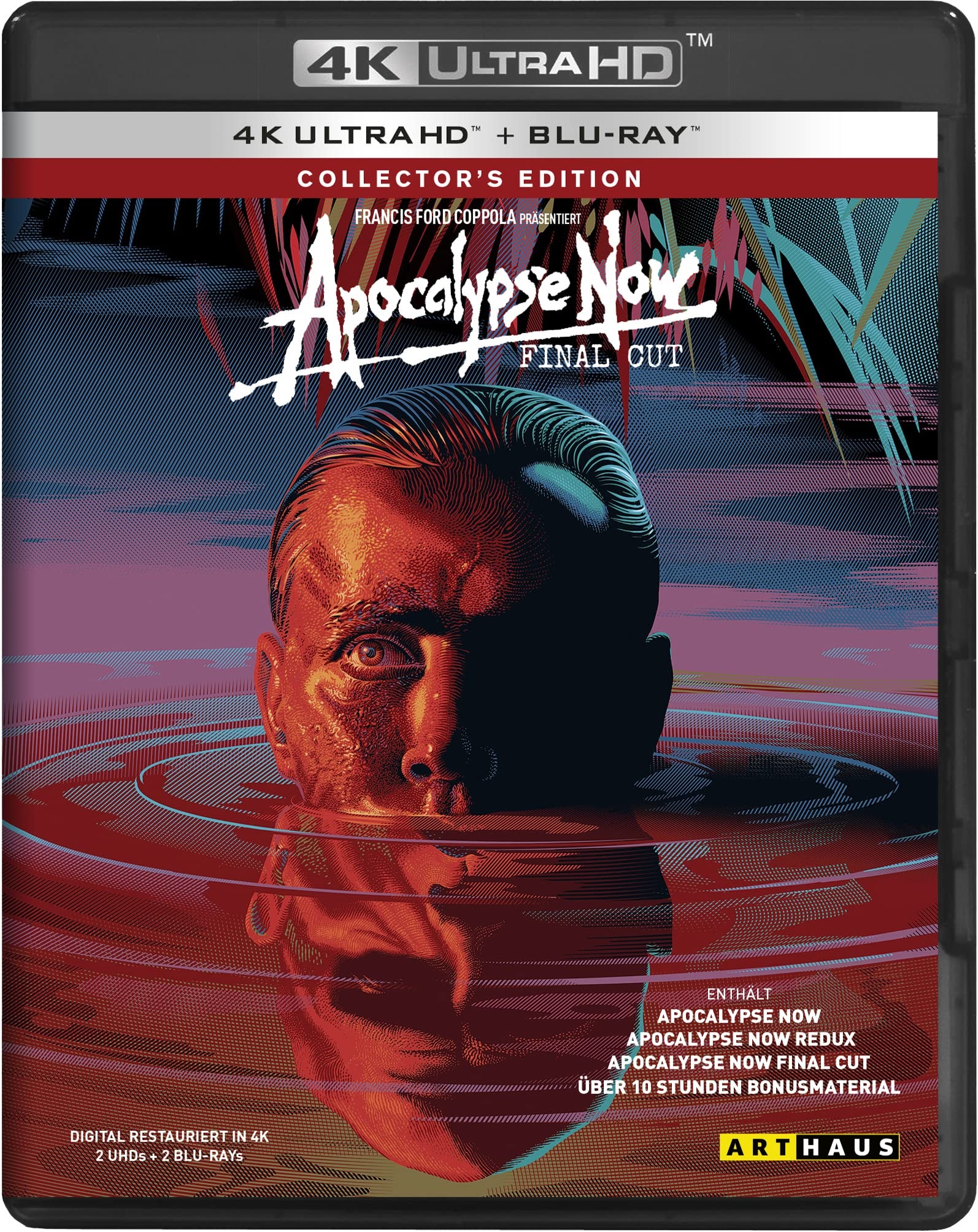 Apocalypse Now / The Final Cut / Collector's Edition / (Kinofassung, Redux & Final Cut)(2 4K Ultra-HD) (+ 2 Blu-ray 2D) (Neu differenzbesteuert)