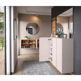 Germania Tchibo - »Libbiano Plus« Mehrzweckschrank - 138x29x55cm - braun - Holz