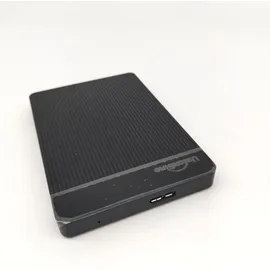 UnionSine Externe Festplatte 500GB ultradünn tragbar 2,5 Zoll USB 3.0, SATA, Festplattenspeicher für PC, Mac,TV, Wii U, Xbox, PS4 (Schwarz)