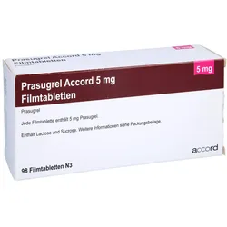Prasugrel Accord 5 mg Filmtabletten 98 St