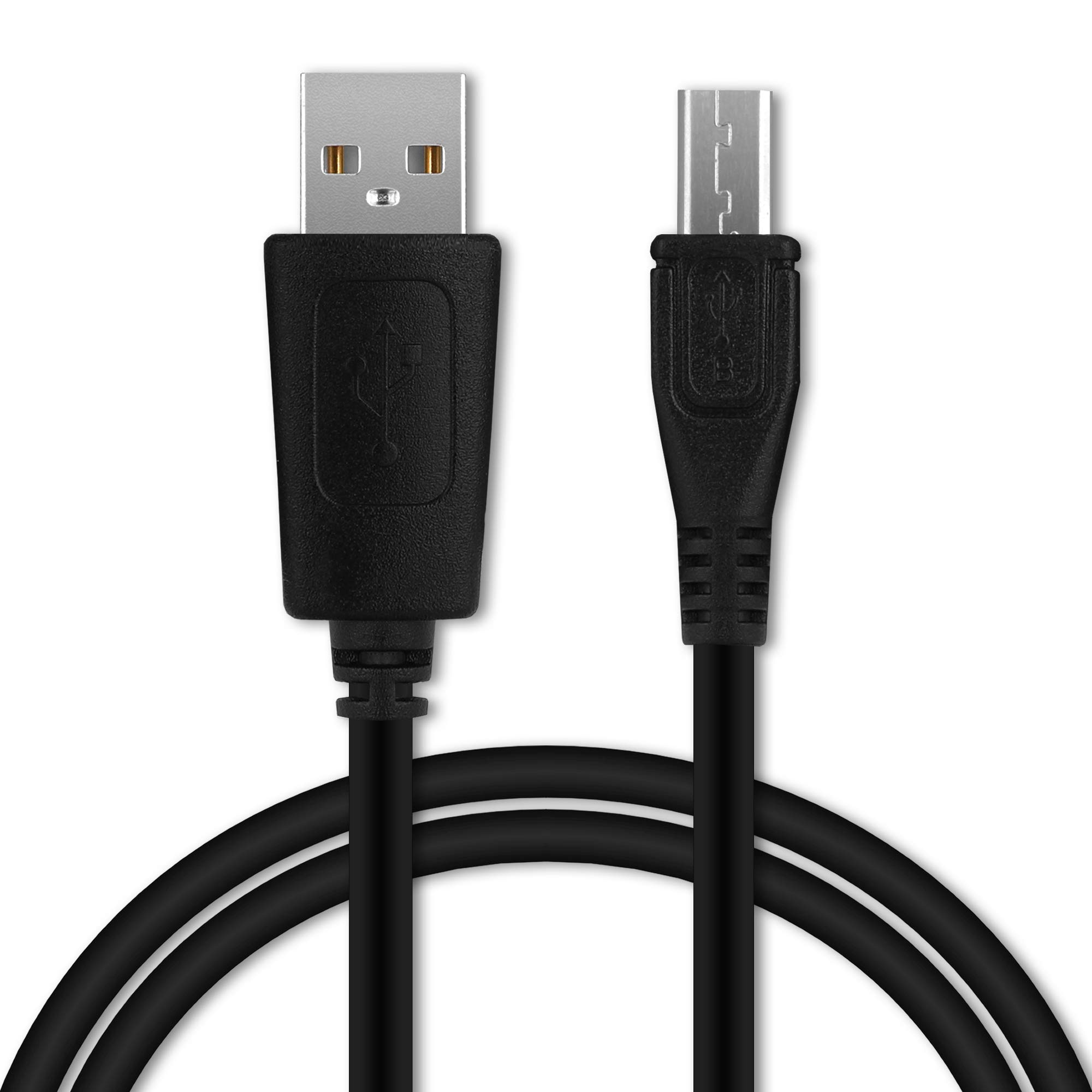 CELLONIC® USB Kabel 1m kompatibel mit RugGear RG740 / RG730 / RG700 / RG650 / RG655 / RG600 / RG500 / RG310 / RG100 Smartphone, Handy Ladekabel Micro USB auf USB A 2.0 Datenkabel 1A schwarz PVC