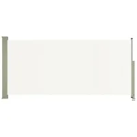 vidaXL Ausziehbar Seitenmarkise 140 x 300 cm creme 317833