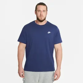 Nike Sportswear Freizeit T-Shirt Herren 410 midnight navy/white L