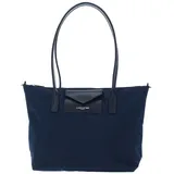 Lancaster Schultertasche Smart KBA Shoulder Bag M Bleu Foncé