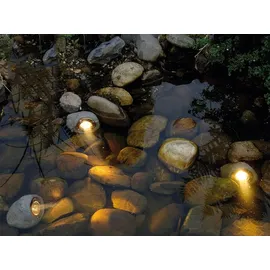 Garden Lights Strahler Polyresin 12v 190lm 3W Grau