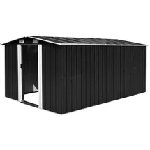 Metallgerätehaus 2,57 x 2,05 m grün/anthrazit