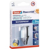 Tesa Powerstrips® Waterproof Strips LARGE im 3er Pack- wasserfeste, doppelseitige Klebestreifen fü