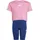 adidas Mädchen Set JG TR-ES 3S SET JJ5043 164 - Pink Fusion/White - 164