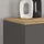 OTTO home ISEO 200 x 70 x 35 cm Grau / Eiche Wotan