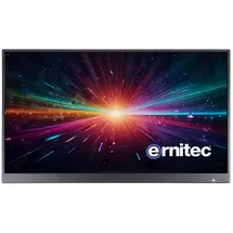 Ernitec 24" Full-HD Überwachungsmonitor Schwarz