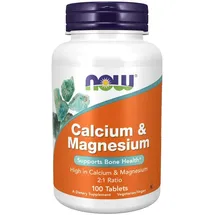 NOW Foods Calcium & Magnesium Tabletten 100 St.