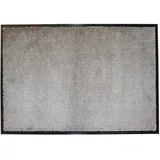 Schöner Wohnen Sauberlaufmatte Miami 50 x 70 cm Polyamid Grau Taupe